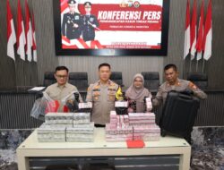 Polres Trenggalek Amankan 2 Tersangka Penipuan Modus Pencairan Dana Rp150 juta