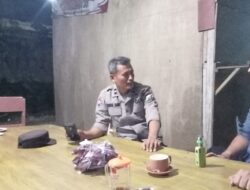 Silaturahmi Kepala Desa Jetak ,Kanit Binmas ,Ajak Kades Bersama Warga Tingkatkan Sinergitas dan Perketat Keamanan.
