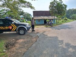 Polsek Kenduruan Polres Tuban Gelar Patroli Jelang Maghrib, Antisipasi Balapan Liar dan Laka Lantas