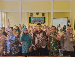 Bhabinkamtibmas Kelurahan Karangsari Hadiri Pembinaan Desa Siaga Aktif Dukung Posyandu ILP