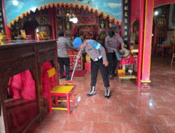 Polres Tuban Perkuat Kedekatan dengan Masyarakat Lewat Aksi Bersih Tempat Ibadah dan Wisata Religi