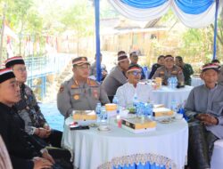 Polresta Tuban Hadirkan Jembatan Merah Putih Presisi, Sambungkan Warga Dusun Sambong Lombok dengan Jalan Utama