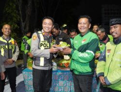 Polres Bojonegoro Perkuat Sinergi Harkamtibmas, Gelar Doa Bersama Komunitas Ojol