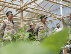 Polres Blitar Komitmen Kawal Swasembada Pangan Melalui Pemanfaatan Lahan Produktif