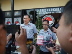 Polres Tanjung Perak Amankan Tersangka Pengedar Sabu asal Madura, 65,51 Gram Narkoba Disita