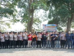 Cegah Karhutla, Polres Kediri Siagakan Ratusan Personel Gabungan di Lereng Kelud